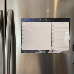 Magnetic Meal Planner Coastline